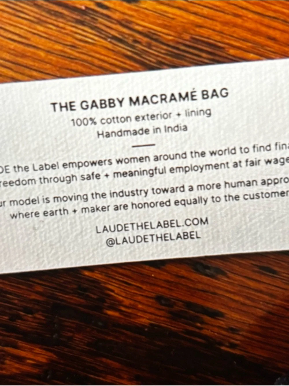 Laude The Label boho chic